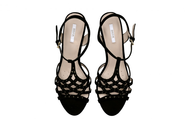 Geox Mariele Mid Sandale schwarz