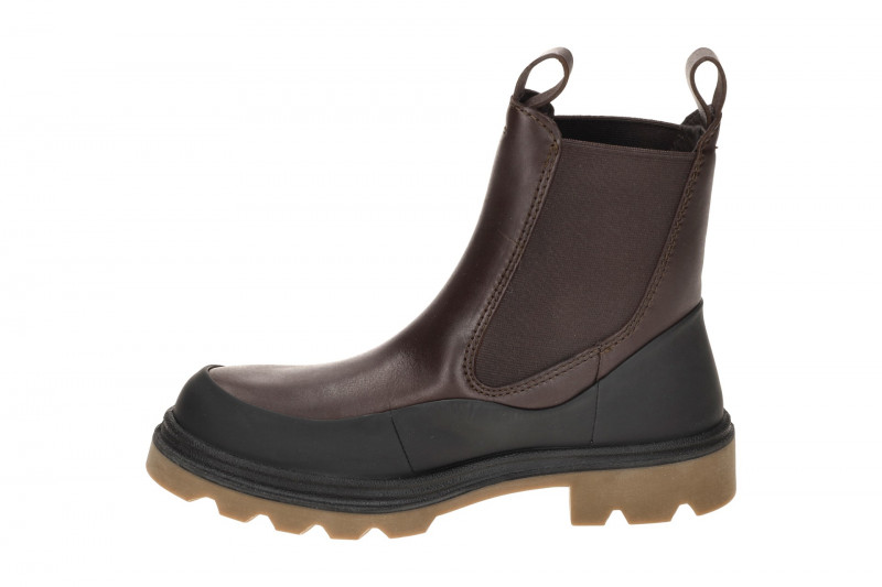 Ecco Grainer Damen Chelsea Stiefel braun schwarz 214793
