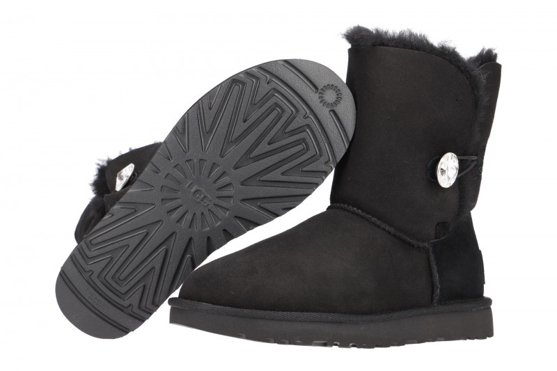 UGG Bailey Button Bling Stiefel schwarz