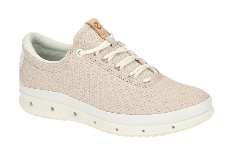 Ecco Cool Schuhe grau weiß Damen Sneakers