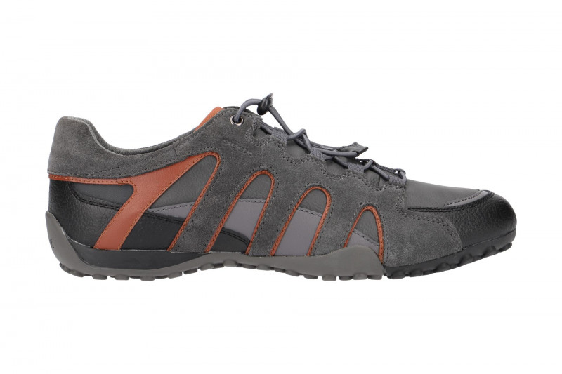 Geox Snake Schuhe grau orange U8407A