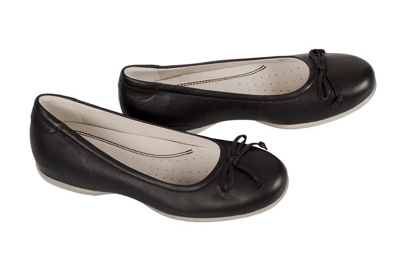 Ecco Cosmic Schuhe schwarz Ballerina