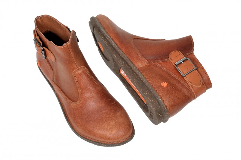 art Stiefelette I Dance in wax cuero braun 0969
