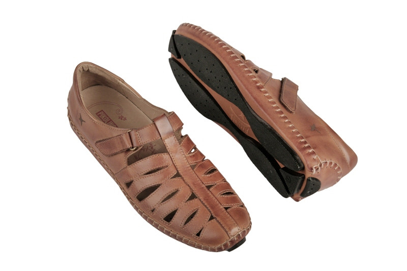 Pikolinos Jerez Slipper in brandy braun 578-7779