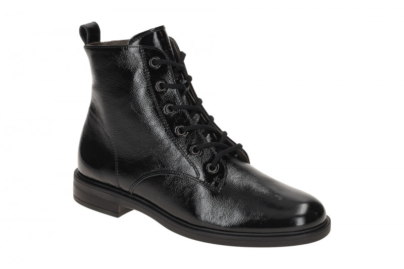 Paul Green Stiefelette schwarz Lack 8066