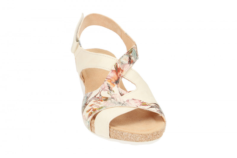 Think Traudi Sandale weiß effekt 4-84574-94