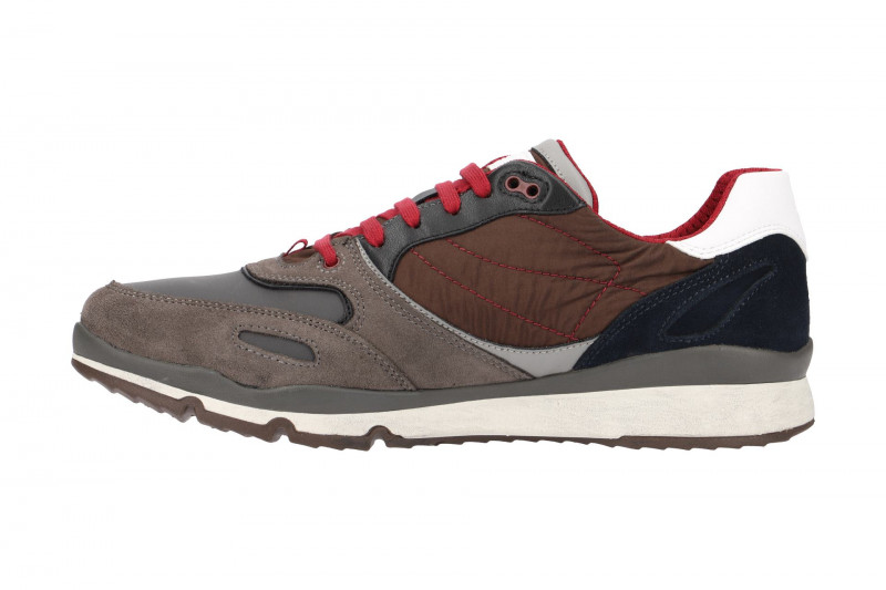 Geox Sandford Schuhe grau rot U44S7A