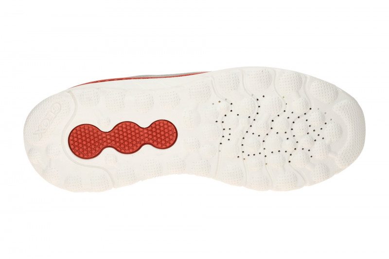 Geox Spherica Sneaker Schuhe grau rot activ U45GQA