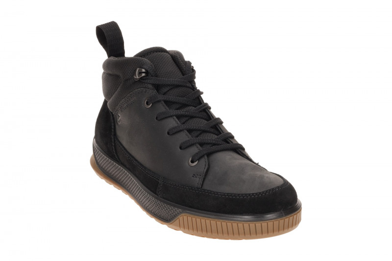 Ecco Bypath Tred Schuhe Mid Sneaker schwarz Waterproof 539094