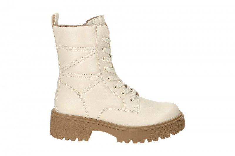 Gabor Fashion Plateau Stiefelette beige Nappa Stepp 51.760.22