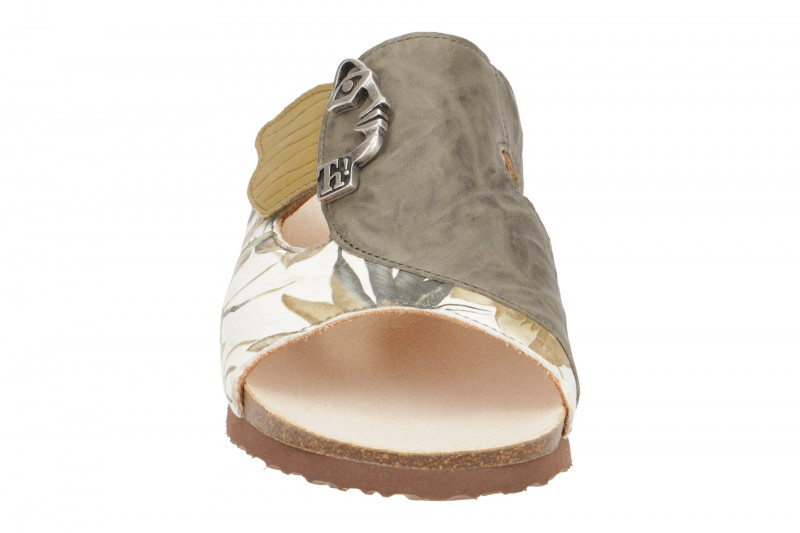 Think Mizzi Pantolette grün salbei 124