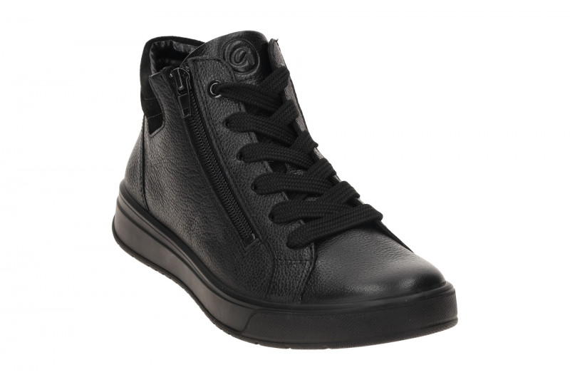 ARA Rom Schuhe Mid-Sneaker schwarz uni 12-50018