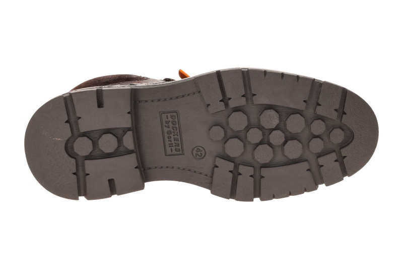 Dockers Schuhe Stiefelette dunkelbraun Herren dünn gefüttert 59MH001