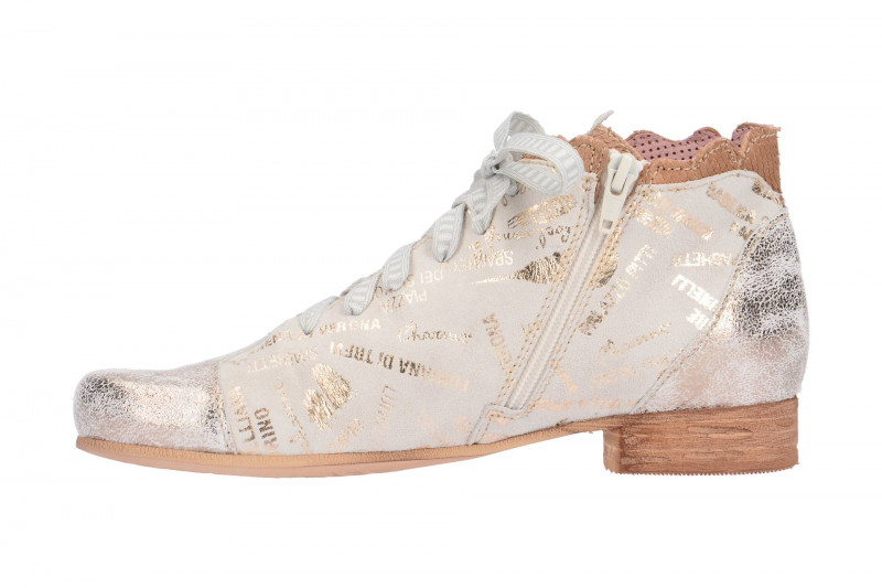 Charme Schuhe weiß metallic 0263G