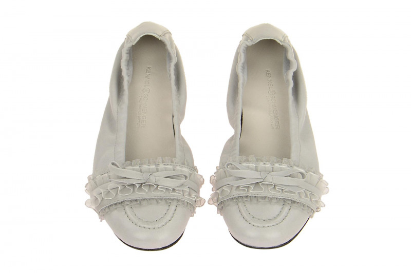 K&S Malu Ballerinas alu grau 10980