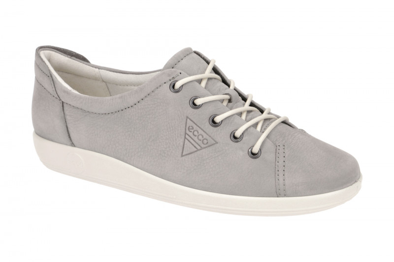 Ecco Soft 2 Schuhe grau Damen Sneaker 206503