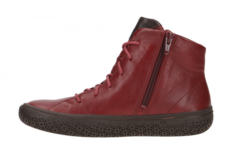 Think Tjub 491 Stiefelette rot barolo