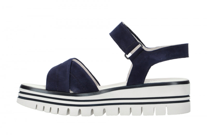 Gabor Plateau Sandale blau 64.622.16