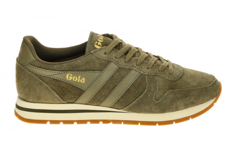 Gola Daytona Schuhe Sneakers grün Herren Velour CMB910KN
