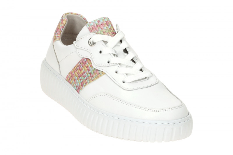 Gabor Comfort Sneakers weiß bunt H-Weite 66.425.59