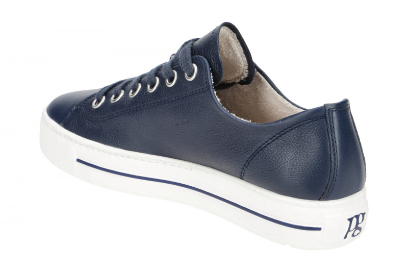 Paul Green Sneaker Schuhe blau weiß 4704