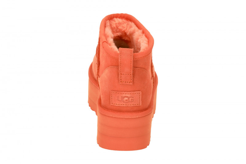 UGG Classic Ultra Mini Platform Stiefel orange vibrant-coral