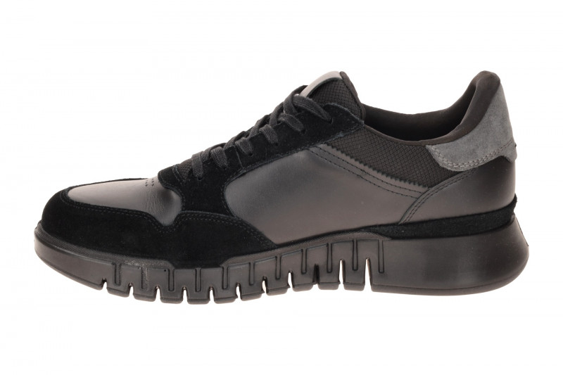 Ecco Gruuv Schuhe schwarz Sneakers Material Mix 512344