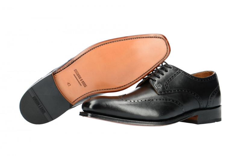 Gordon & Bros Schuhe Havret schwarz rahmengenäht 3514-A