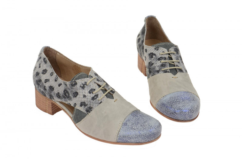 Charme Schuhe grau blau mix Gr 41 - 0072