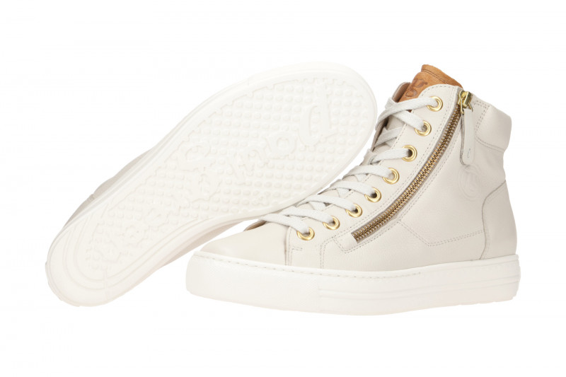 Paul Green Mid-Sneaker Schuhe weiß ivory 4024