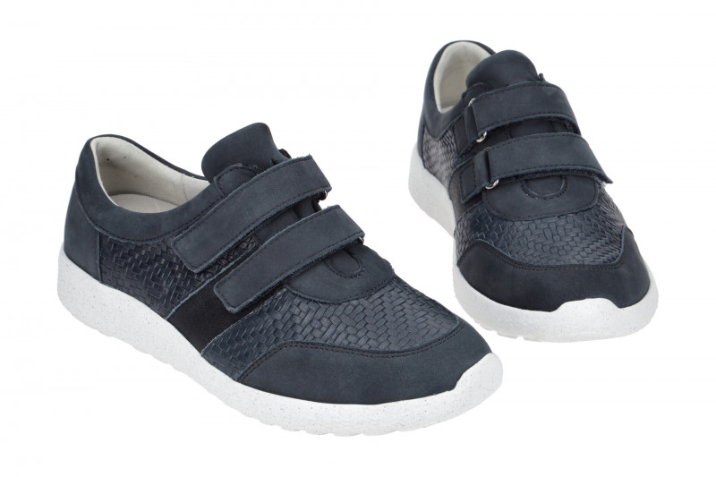 Waldläufer Ira Schuhe blau M-Weite 815301