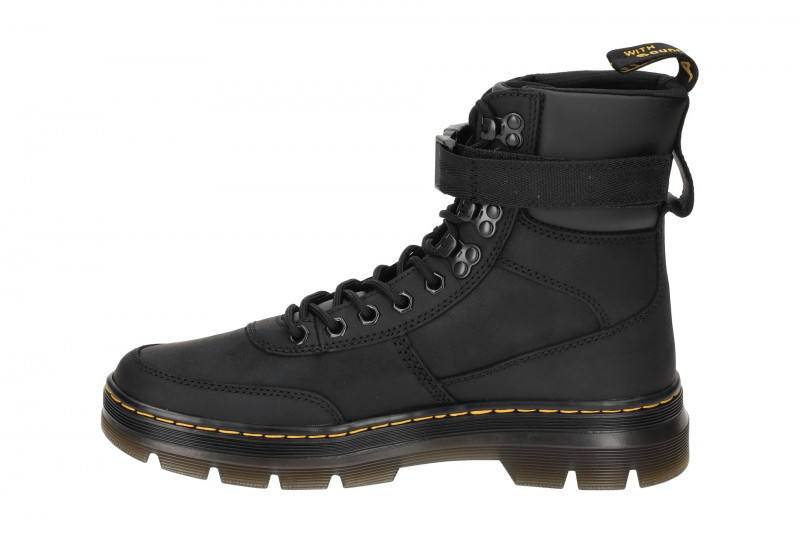 Dr Martens Combs Tech Leather Stiefel schwarz 27801001