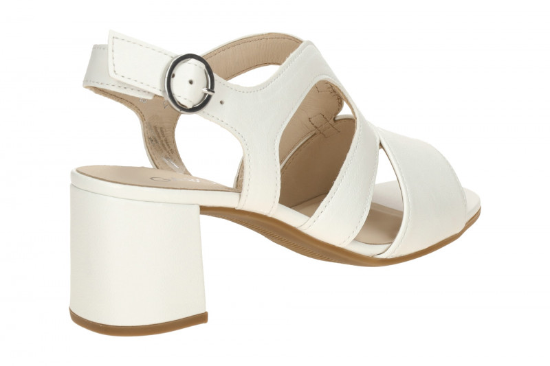 Gabor Sandalette weiß creme Nappa 81.713.20