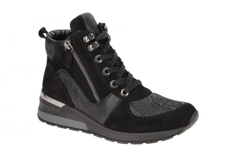 Waldläufer H-Clara-Soft Stiefeletten schwarz Orthotritt