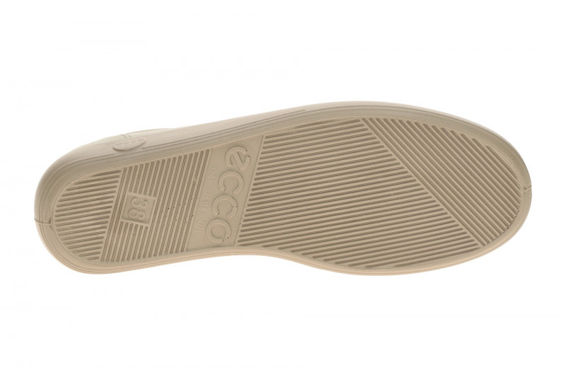 Ecco Soft 2 Schuhe grau Nubuck Schnürer 206503
