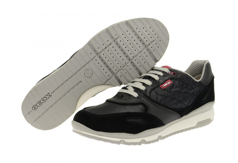 Geox Sandro Schuhe schwarz - U52A6A