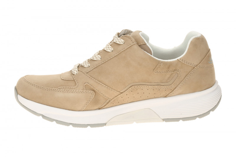 Gabor RollingSoft Schuhe beige sand Samt 86.878.30