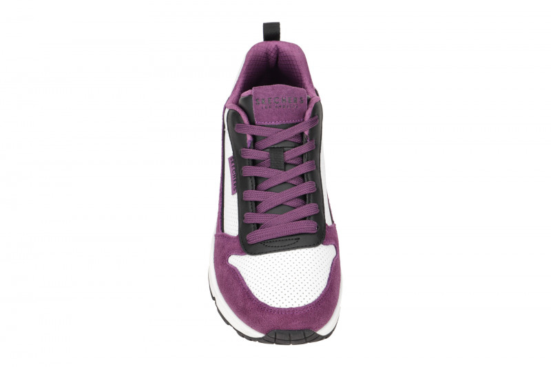 Skechers Uno Schuhe weiß lila Damen Sneakers 177105