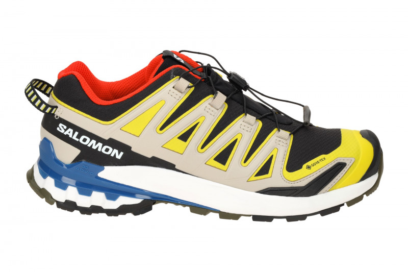 Salomon XA Pro 3D V9 Schuhe gelb kombi GORE-TEX 471190