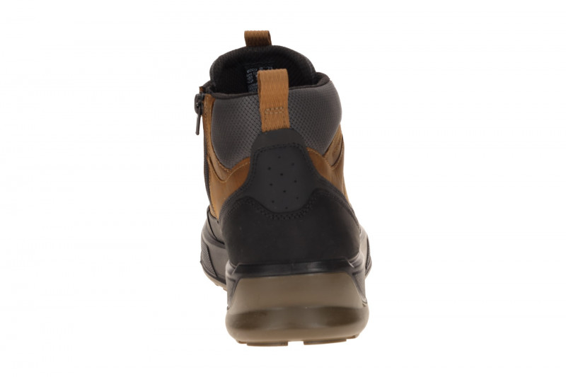 Ecco Byway Stiefelette braun schwarz Nubuck Waterproof 522864