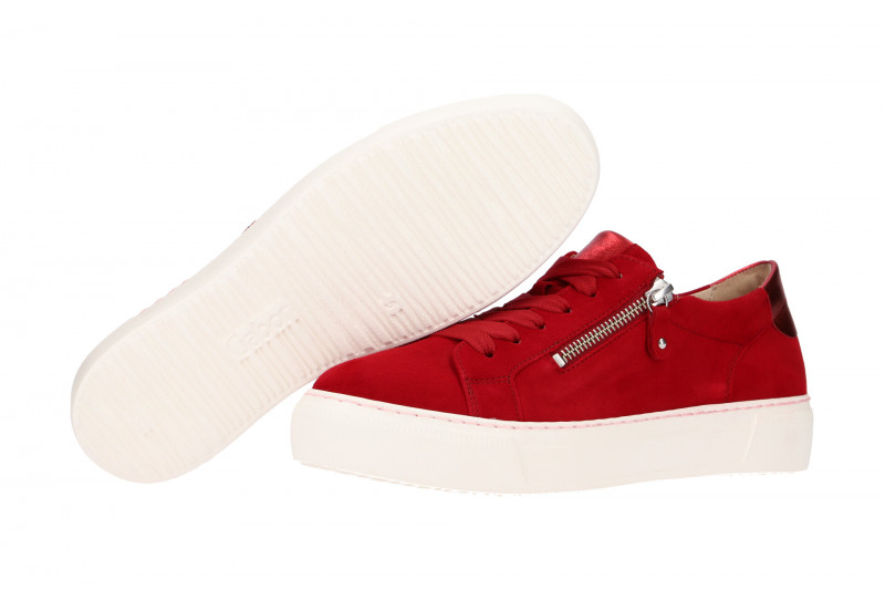 Gabor Schuhe rot Damen Sneakers 23.314.10