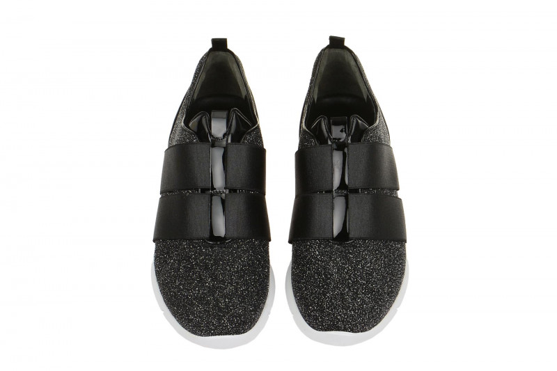 Högl Sneaker grau schwarz Glitter 4328