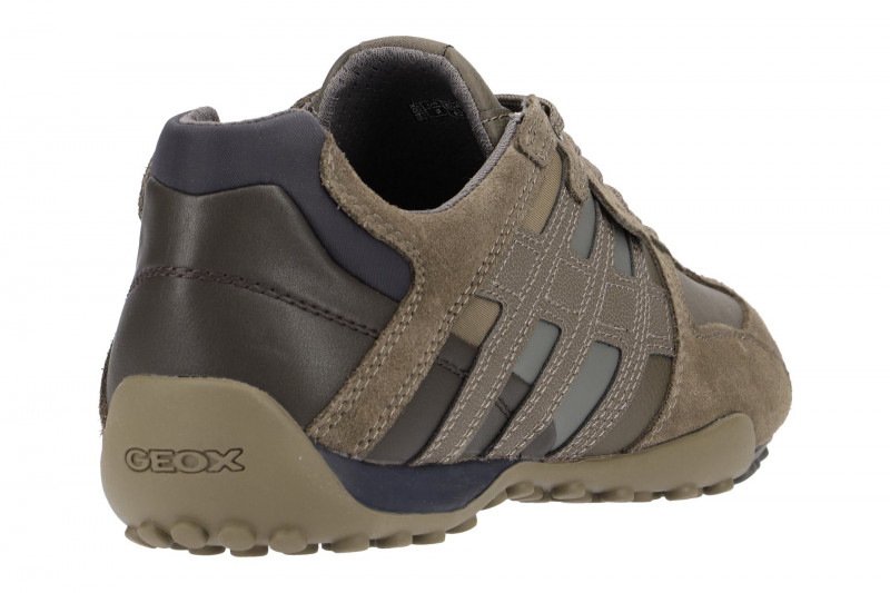 Geox Snake Schuhe braun grau U4207K