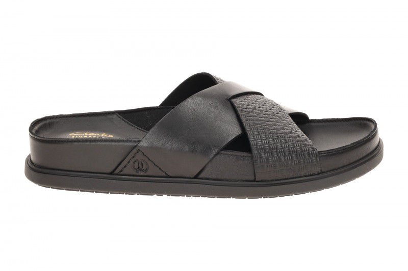 Clarks Torford Cross Pantolette schwarz Herren 26181382