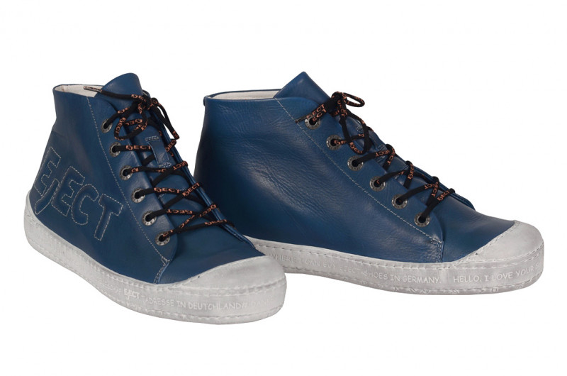 Eject Dass Herren Stiefelette blau 11844