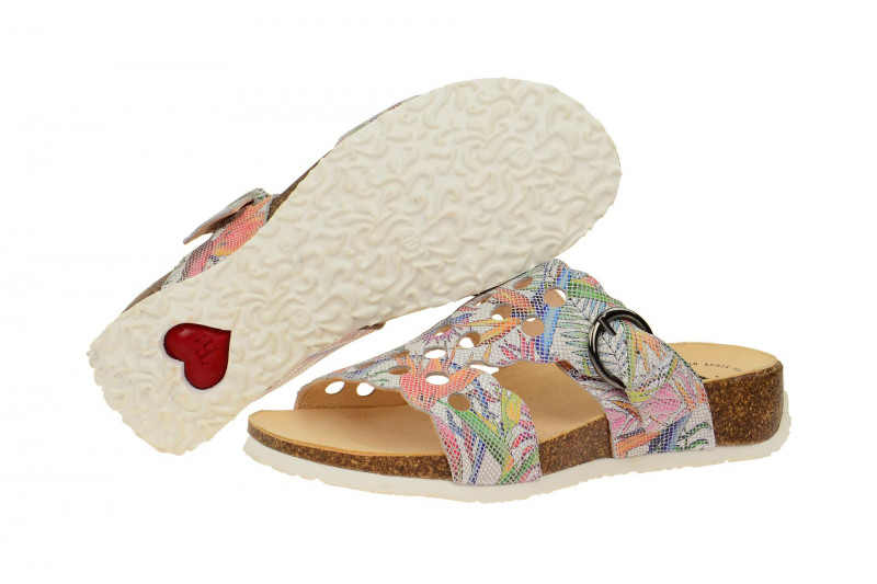 Think Mizzi Pantolette weiß Effekt Hippie 0-80362-97