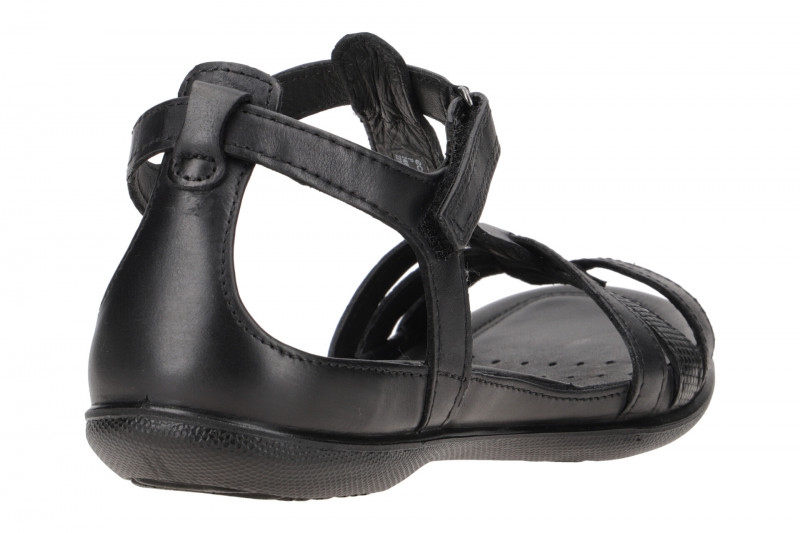 Ecco FLASH T-Steg Sandale schwarz