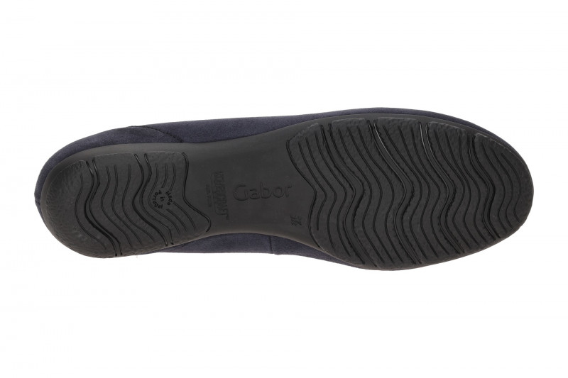 Gabor Schuhe Ballerina Slipper blau 74.166.16