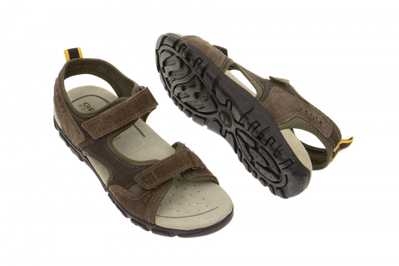 Geox Sandal Strada Sandale braun U4224A