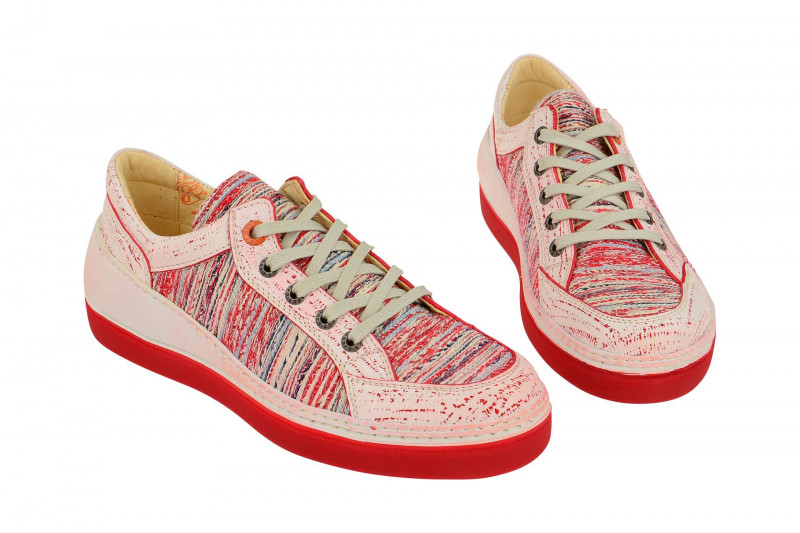 Eject Feeling Schuhe weiß rot Damen